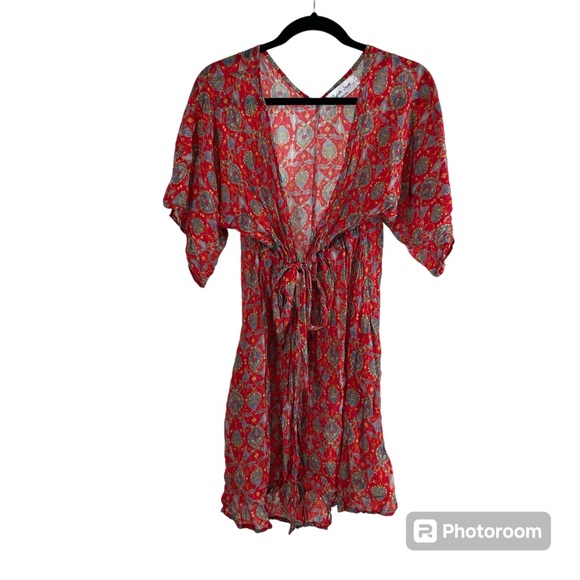 Rujuta Sheth Bohemian Floral Kaftan - Picture 13 of 13